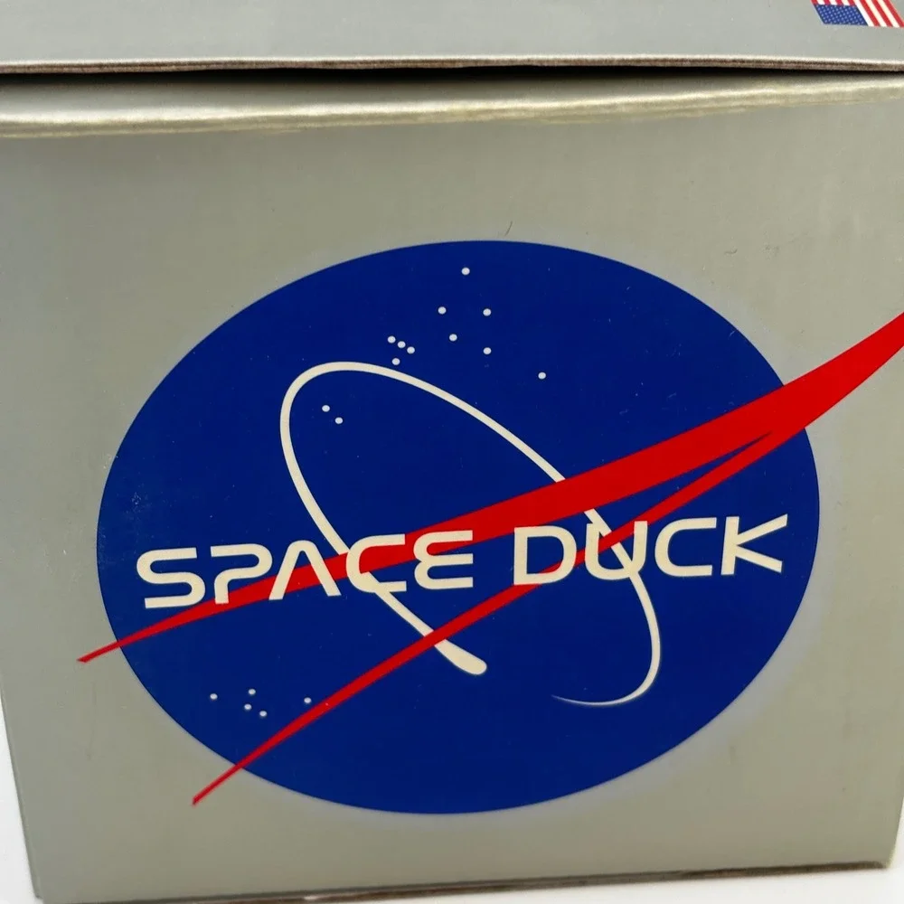Bud Space‎ Duck Astronaut Orange NASA Inspired Rubber Duck Collectible NIB 2006